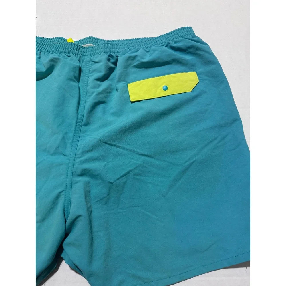 Patagonia Baggies Shorts Mens XXL Teal Green 57022 Nylon Mesh Liner Swim‎